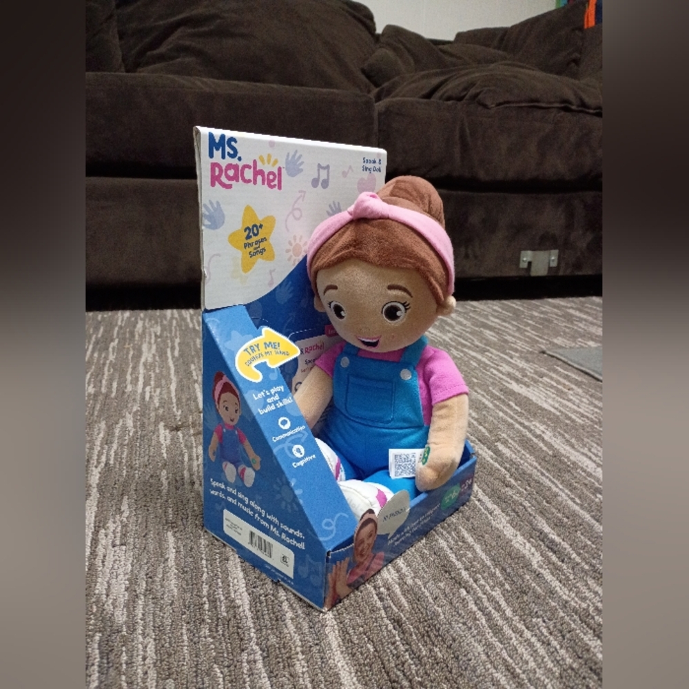 New Miss Rachel Speak And Sing Doll